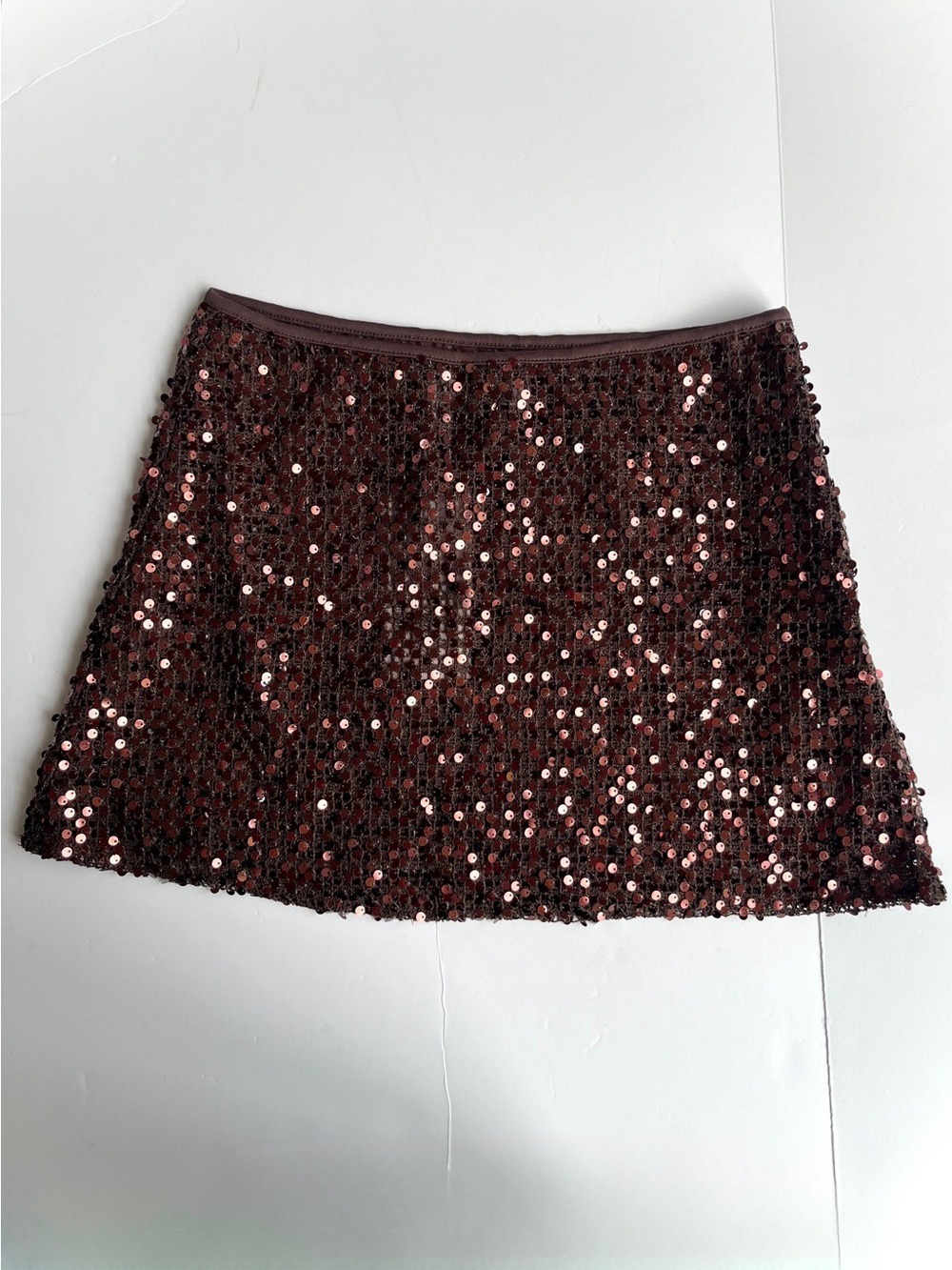 12th Tribe Solea Sequin Mini Skirt - Picture 7 of 11